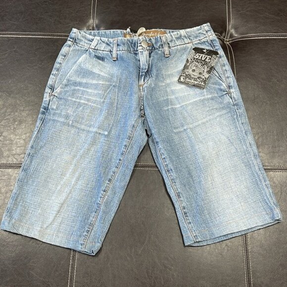 (21) 5ive Jungle & Co Women's Jean Shorts - Picture 1 of 8
